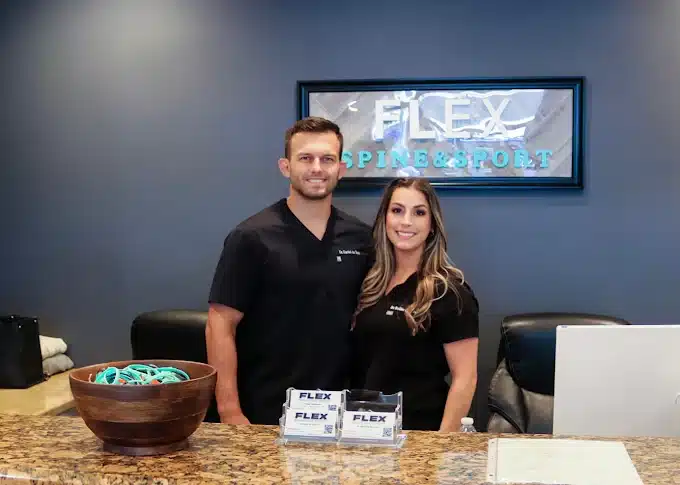 Drs. Baillie and Daniel da Silva at Resurge Spine and Sport in Jupiter, FL